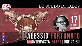 INTERVISTA AD ALESSIO FORTUNANO DISEGNATORE DELLO LO SCUDO DI TALOS GRAPHIC NOVEL OSCAR MONDADORI [upl. by Nole]