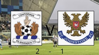 Kilmarnock v St Johnstone 21 Killie get 3 points [upl. by Dyke]