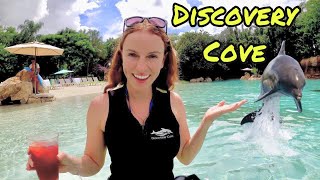 Discovery Cove 🐬 Orlando Florida 🇺🇸 [upl. by Anayia]