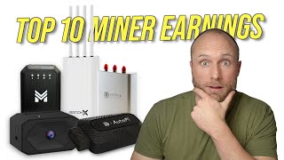 My Top 10 Most Profitable Crypto Miners 2024 [upl. by Billy182]