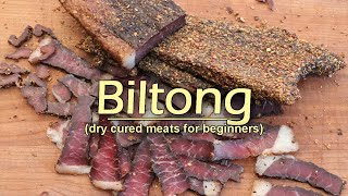 Biltong for Beginners Easy to Follow Recipe [upl. by Ellswerth]