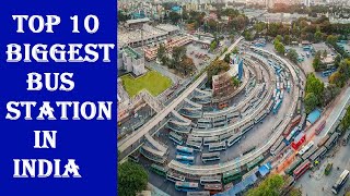 Top 10 Biggest bus stations in India  Top 10 Best Bus Terminus Bus stand in India  Top Videos [upl. by Yevi146]