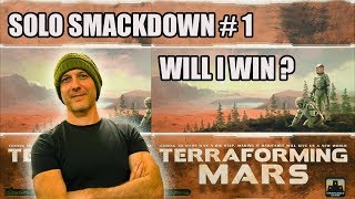 Terraforming Mars game number 1  Finbars Solo Smackdown 1  will I win [upl. by Cathy]