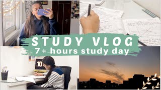 5 Life of a Commerce Student  STUDY VLOG INDIA CLASS 12 How to study for board exams Ananya Gupta [upl. by Ardnaxela917]