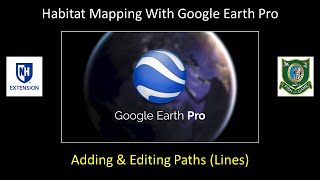 Google Earth Tutorial 4 Adding amp Editing Paths Lines [upl. by Ococ]