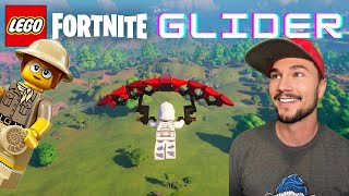 Crafting the Glider in LEGO Fortnite [upl. by Jamey]