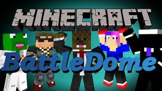 Minecraft BattleDome w SkyDoesMinecraft Kermit Nooch and Dawn  JeromeASF [upl. by Fern]