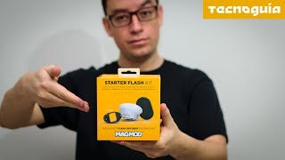 Magmod Starter Flash Kit  Cuando los imanes revolucionaron la fotografía  Unboxing y breve reseña [upl. by Netsirk]