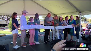 Frisco celebrates the opening of Kaleidoscope Park  NBCDFW [upl. by Kynan44]