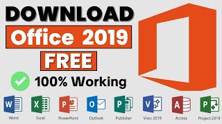 How to Download Microsoft Office 2019 for Free  Download MS Word Excel PowerPoint in Windows 10 [upl. by Amat]