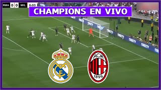 🔴 REAL MADRID vs MILAN EN DIRECTO ⚽ JUEGA MBAPPE Y VINICIUS JR POR CHAMPIONS LEAGUE 2024 [upl. by Dugaid689]