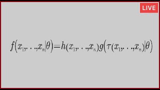 Clase en Vivo – Estadística II – Repaso de Suficiencia y Suficiencia Minimal [upl. by Adehsor583]