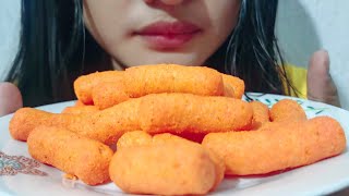 ASMR Comiendo Cheetos Flamin Hot  Asmr en Español [upl. by Uzziel]