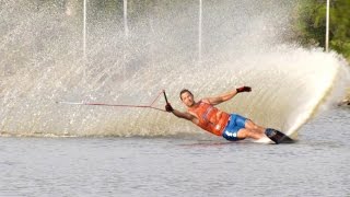 Awesome Pro Mens Slalom Final  IWWF Ski Worlds Mexico 2015 [upl. by Zerat]