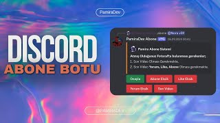 Discord V14 Abone Guard Botu 2024 [upl. by Fisch]