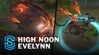 High Noon Evelynn Skin Spotlight  PreRelease  PBE Preview  League of Legends [upl. by Acnaiv976]