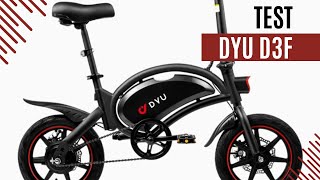 DYU D3F test et unboxing mini vélo électrique urbanmobility mobiliteurbaine ebike dyu [upl. by Emsoc]