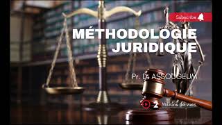 Méthodologie juridique S5 Droit français [upl. by Eittik]