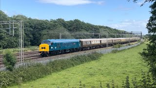 45118 Test Run at Albrighton and Slindon 04072024 [upl. by Ettenyar197]