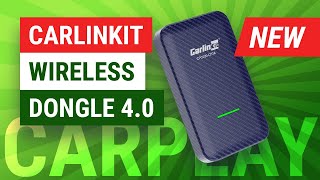 CarlinKit 40 Wireless CarPlay amp Android Auto Adapter Dongle CPC200CP2A Review [upl. by Veronique690]