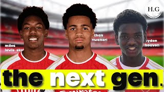 Scouting Arsenals NEXT GENERATION Ethan Nwaneri Miles LewisSkelly Ayden Heaven PreSeason 245 [upl. by Hubey]