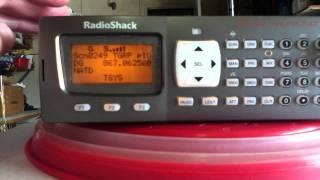 RadioShack PRO197 scanner  internal battery mod [upl. by Amlet455]