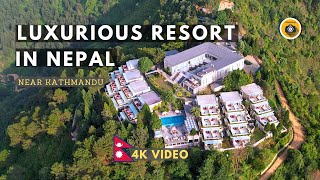 LUXURIOUS and PEACEFUL Resort Near Kathmandu Nepal TERRACES Resort and Spa [upl. by Eniagrom]