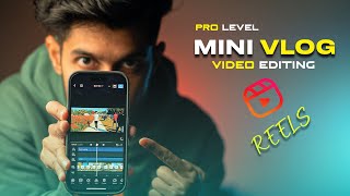 HOW TO EDIT CINEMATIC MINI VLOG FOR INSTAGRAM REELS  VN APP MOBILE VIDEO EDITING [upl. by Munmro]