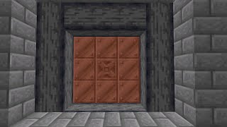 3x3 Piston Door For Minecraft Bedrock [upl. by Akeemaj]