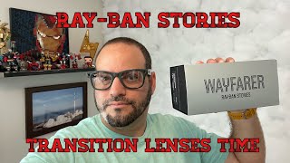 RayBan Stories  Transition Lenses First Look  The Wear All Day Look [upl. by Wrench109]