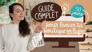 Lancer ta boutique en ligne en moins de 30 jours  cest possible  ✨ [upl. by Silvanus338]