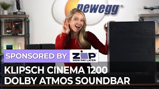 Unbox This  Klipsch Cinema 1200 Dolby Atmos Sound Bar [upl. by Nnahaid]