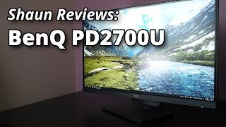 BenQ PD2700U Review from a Game Developer [upl. by Bois612]