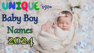 Unique Baby Boy Names  Modern and Unique baby boy names  2024 New baby boy names [upl. by Guenevere]