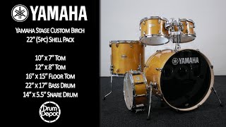 Yamaha Stage Custom  Demo [upl. by Sher]