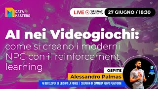 AI nei Videogiochi come si creano i moderni NPC con il reinforcement learning [upl. by Annaiv]