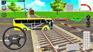 Euro Coach Bus Simulator 2020 City Bus Driving Games  Android Gameplay [upl. by Orva]