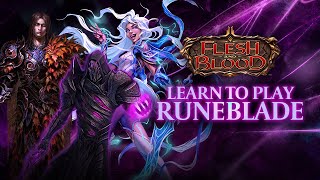 How to Play Runeblade  Flesh and Blood TCG [upl. by Sumer]