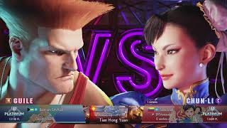 Street Fighter 6 Chunli vs Guile [upl. by Fredra]