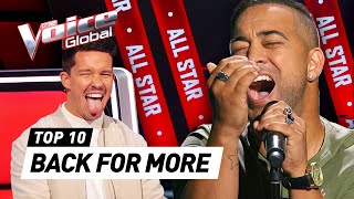 Phenomenal ALL STAR talents RETURN to the Blind Audition of The Voice [upl. by Lebana]