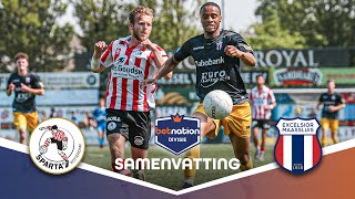 Jong Sparta kan zich HANDHAVEN 👀📈  Jong Sparta Rotterdam vs Excelsior Maassluis  samenvatting [upl. by Ahsiret]