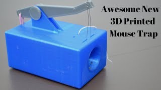 Another Awesome 3D Printed Mouse Trap Invented By A Youtube Viewer  Mascalls 427 Year Old trap [upl. by Frieda]