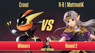 Fort Gayant 6  Winners Round 2  Creed Amphinobi VS RB  MattmatiK Zelda [upl. by Akinna]