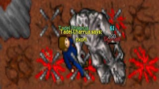 EXP First Grorlam on the Server Another Team was Late Danera 2006  RL Tibia 76 Tadei Charrua [upl. by Afira879]