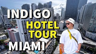 Hotel Indigo Brickell Miami A Full Hotel Tour [upl. by Mcdermott]