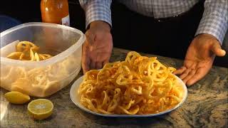 Crispy Fried Mexican Wheat Wheels Easy Chicharrones De Harina Recipe [upl. by Lener]