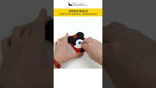 LEGO Speed Build Mickey Mouse Brick Sketches lego legospeedbuild legobuild [upl. by Rosecan]