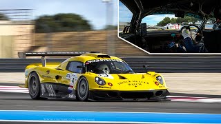 1997 Lotus Elise GT1 racing again  OnBoard Accelerations Warm Up amp Sound at Circuit Paul Ricard [upl. by Eireva693]