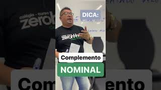 Entenda o complemento nominal em 1 minuto e nunca mais erre LínguaPortuguesa ComplementoNominal [upl. by Adaha]