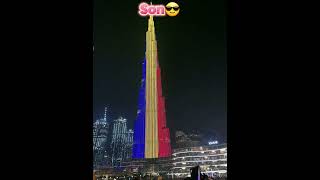 Country Flag On Burj Khalifa😈 automobile thar attitude daku modified crazyxyz trend viral [upl. by Irama519]